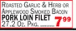 Bravo Supermarkets PORK LOIN FILET offer