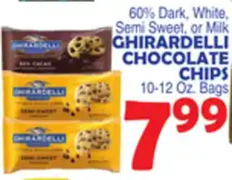 Bravo Supermarkets GHIRARDELLI CHOCOLATE CHIPS offer
