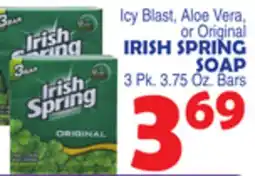 Bravo Supermarkets IRISH SPRING SOAP offer
