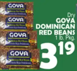 Bravo Supermarkets GOYA DOMINICAN RED BEANS offer