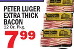 Bravo Supermarkets PETER LUGER EXTRA THICK BACON offer