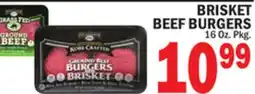 Bravo Supermarkets BRISKET BEEF BURGERS offer