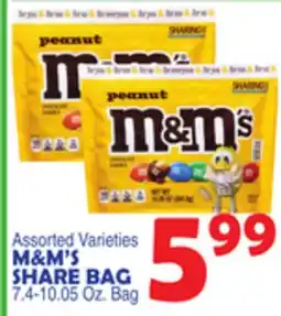 Bravo Supermarkets M & M' S SHARE BAG offer