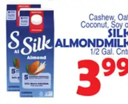 Bravo Supermarkets SILK ALMONDMILK offer