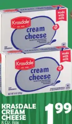 Bravo Supermarkets KRASDALE CREAM CHEESE offer