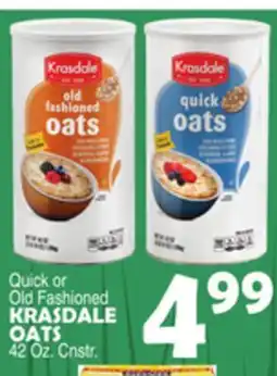 Bravo Supermarkets KRASDALE OATS offer