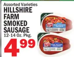 Bravo Supermarkets HILLSHIRE FARM SMOKED SAUSAGE offer