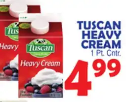 Bravo Supermarkets TUSCAN HEAVY CREAM offer