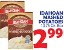 Bravo Supermarkets IDAHOAN MASHED POTATOES offer