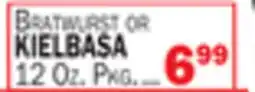 Bravo Supermarkets RATWURST OR KIELBASA offer