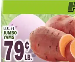Bravo Supermarkets JUMBO YAMS offer