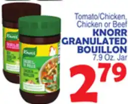 Bravo Supermarkets KNORR GRANULATED BOUILLON offer
