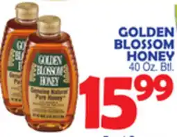 Bravo Supermarkets GOLDEN BLOSSOM HONEY offer