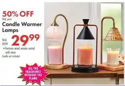 Boscov's Candle Warmer Lamps offer