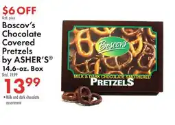 Boscov's Boscov's Chocolate Covered Pretzels by ASHER'S offer