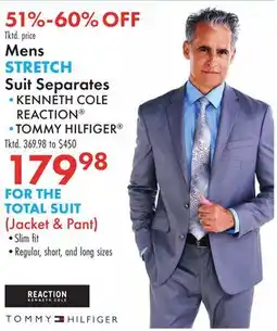 Boscov's Mens STRETCH Suit Separates offer