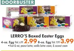 Boscov's LERRO'S Boxed Easter Eggs offer