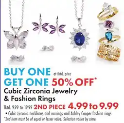 Boscov's Cubic Zirconia Jewelry & Fashion Rings offer