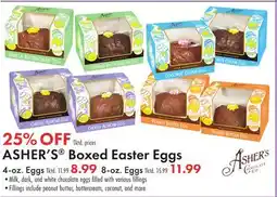 Boscov's ASHER'S Boxed Easter Eggs offer