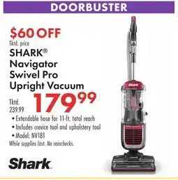 Boscov's SHARK Navigator Swivel Pro Upright Vacuum offer