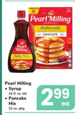 ACME Pearl Milling Syrup 24 fl. oz. btl., Pancake Mix 32 oz. pkg offer