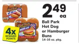 ACME Ball Park Hot Dog or Hamburger Buns offer