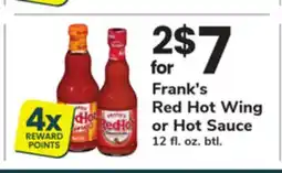 ACME Frank's Red Hot Wing or Hot Sauce offer