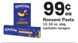 ACME Ronzoni Pasta offer