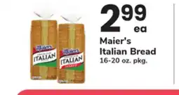 ACME Maier's Italian Bread offer