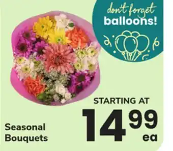 ACME Seasonal Bouquets offer