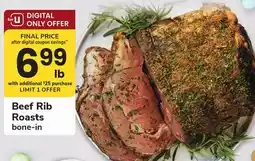 ACME Beef Rib Roasts offer