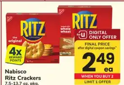 ACME Nabisco Ritz Crackers offer