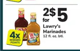 ACME Lawry's Marinades offer