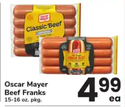 ACME Oscar Mayer Beef Franks offer