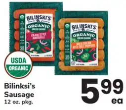 ACME Bilinksi's Sausage offer