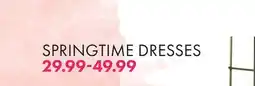 Boscov's SPRINGTIME DRESSES offer