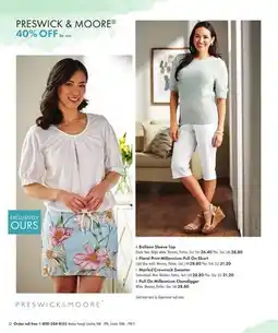 Boscov's Balloon Sleeve Top offer