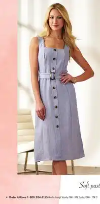 Boscov's NINA LEONARD Button offer