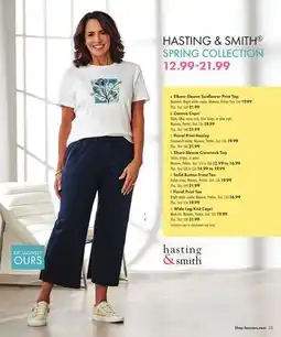 Boscov's HASTING & SMITH SPRING COLLECTION offer