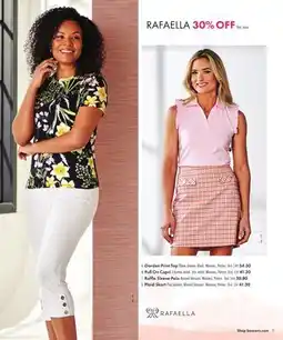 Boscov's Garden Print Top offer