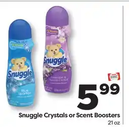 Weis Markets Snuggle Crystals or Scent Boosters offer