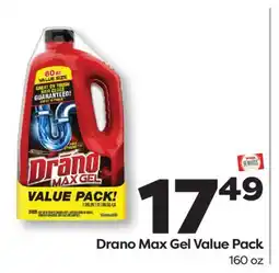 Weis Markets Drano Max Gel Value Pack offer