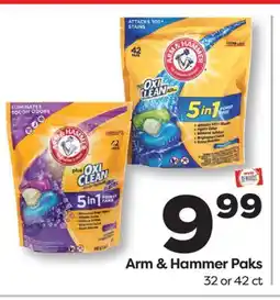 Weis Markets Arm & Hammer Paks offer