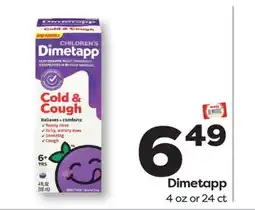 Weis Markets Dimetapp offer