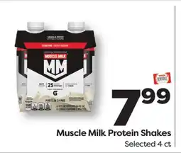 Weis Markets Muscle Milk Protein Shakes offer