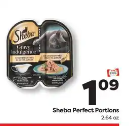 Weis Markets Sheba Perfect Portions offer