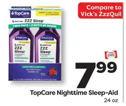 Weis Markets TopCare Nighttime Sleep-Aid offer