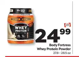 Weis Markets Body Fortress Whey Protein Powder offer
