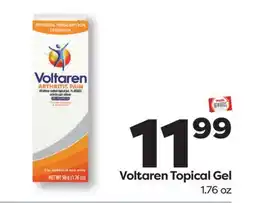 Weis Markets Voltaren Topical Gel offer