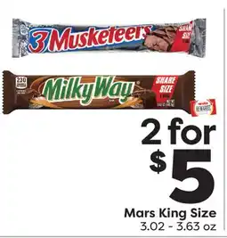 Weis Markets Mars King Size offer